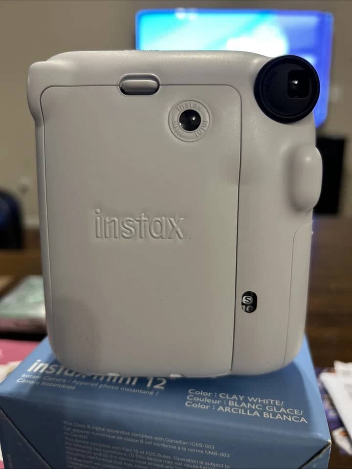 Fujifilm INSTAX mini 12 Digital Cameras Purple New Body Only