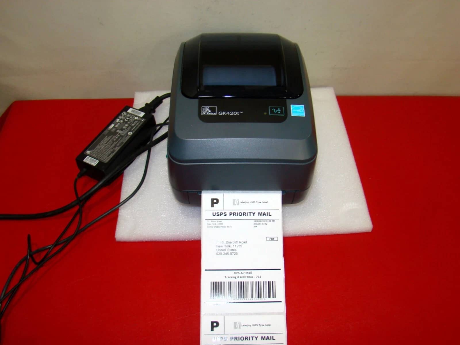 Zebra GX420T,GK420t Printers Used - Good