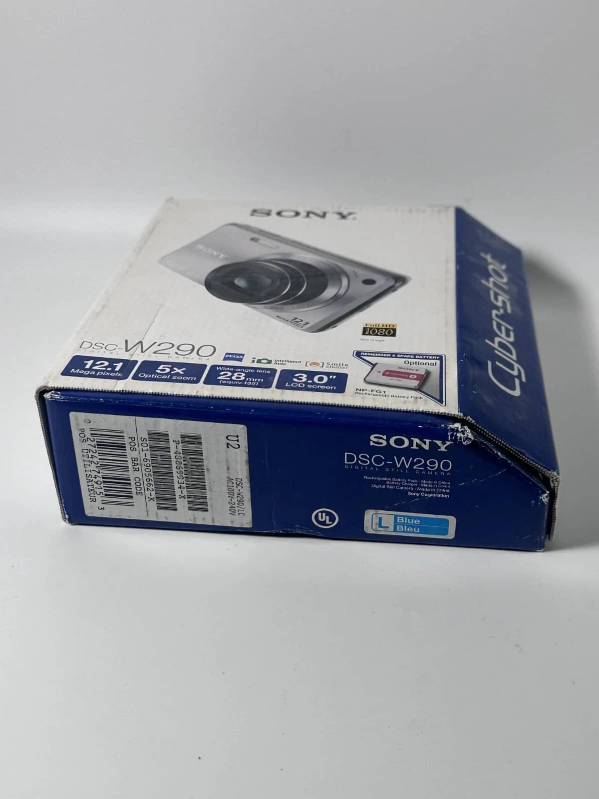 Sony Cyber-shot DSC-W290 Digital Cameras Black Used - Good Body Only