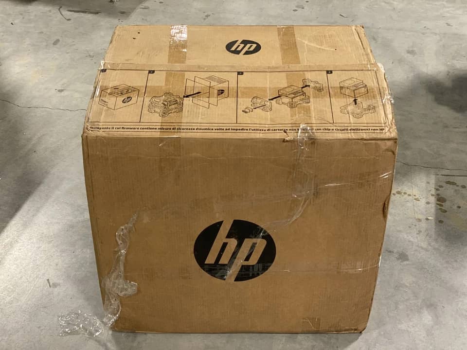 HP HP Color LaserJet Enterprise MFP 5800f Printers White Open-Box Excellent
