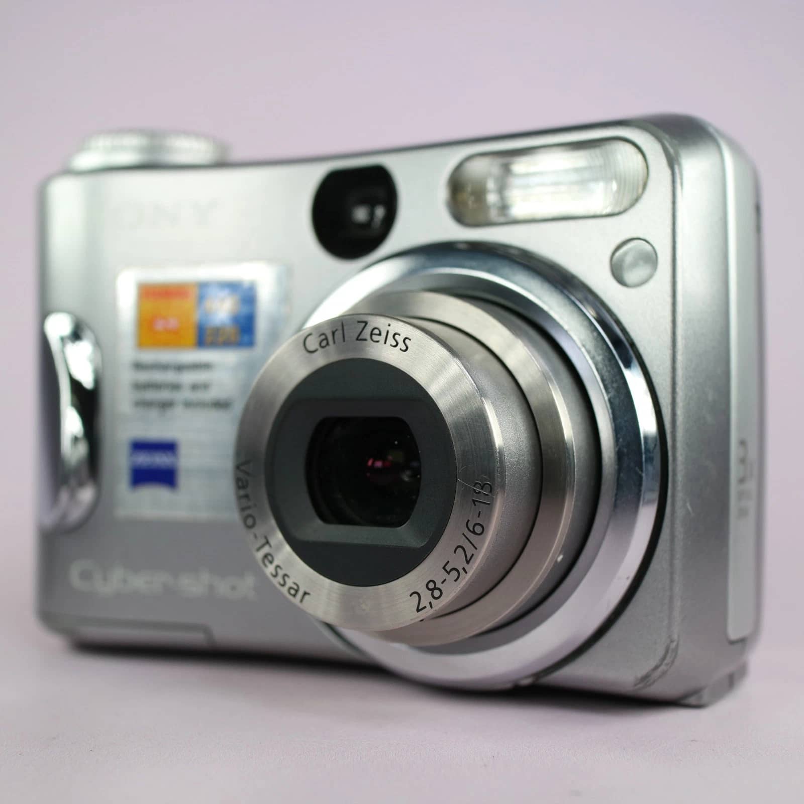 Sony Cyber-shot DSC-S80 Digital Cameras Silver Used - Good Body Only