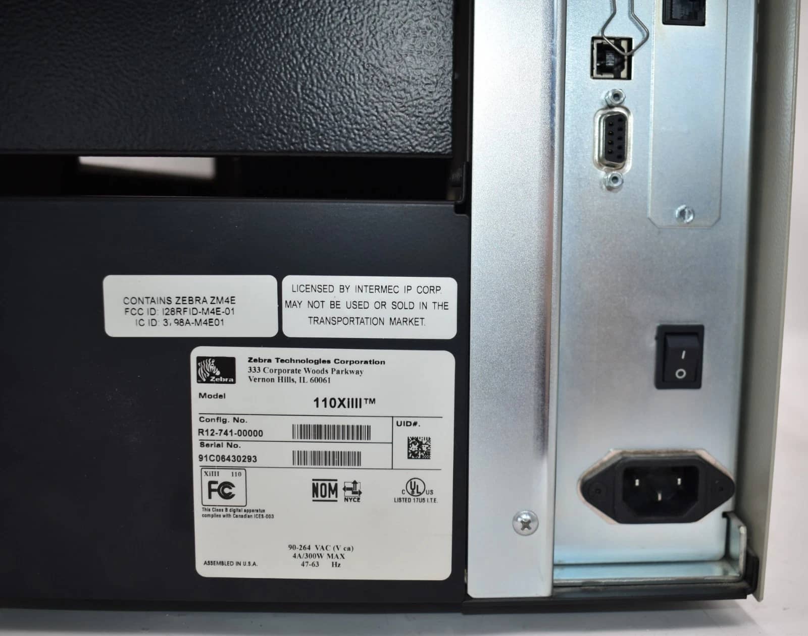Zebra R110Xi Printers Used - Good