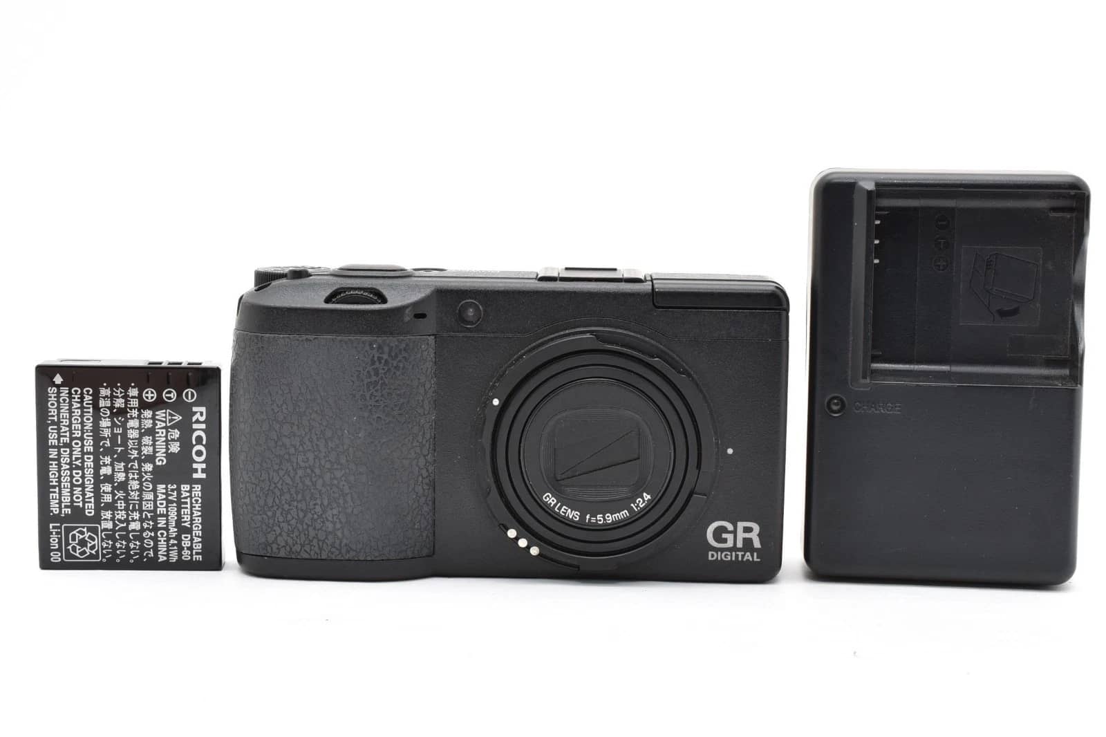 Ricoh Ricoh GR Digital II Digital Cameras Black Used - Good Body Only