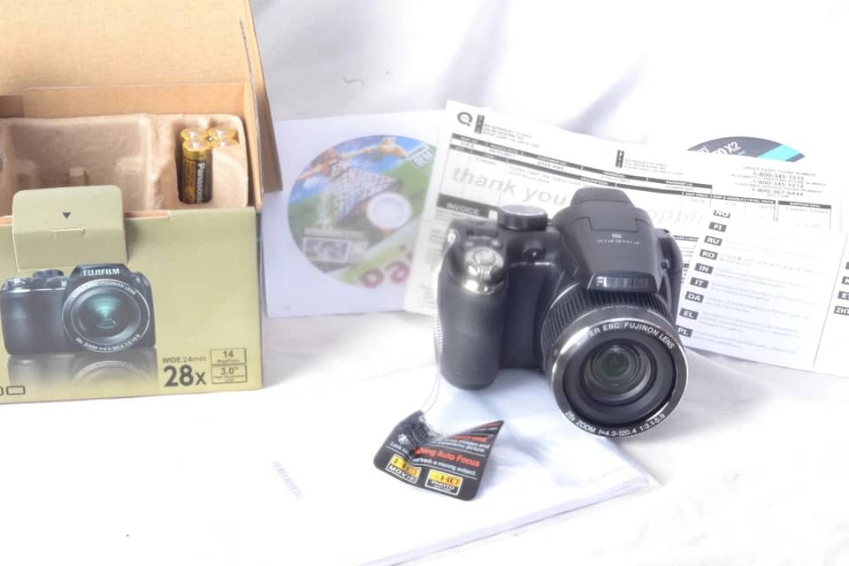 Fujifilm FinePix S3400 Digital Cameras Black Used - Good Body Only