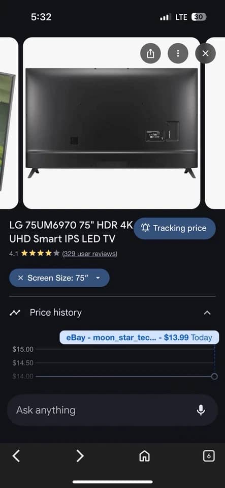 LG UR640S9UD TVs