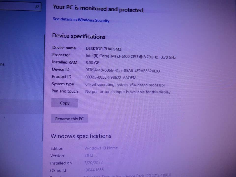 Dell Inspiron 3650 Computers