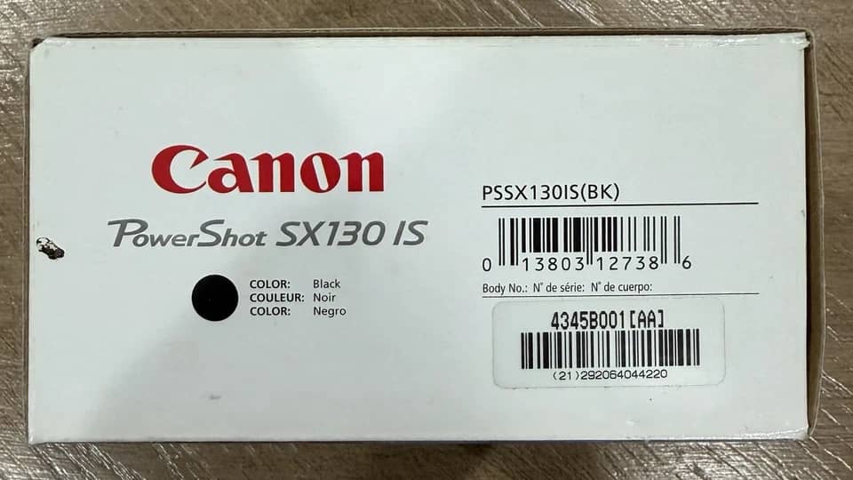Canon PowerShot Sx130 IS Digital Cameras Black Refurbished - Excellent Body Only