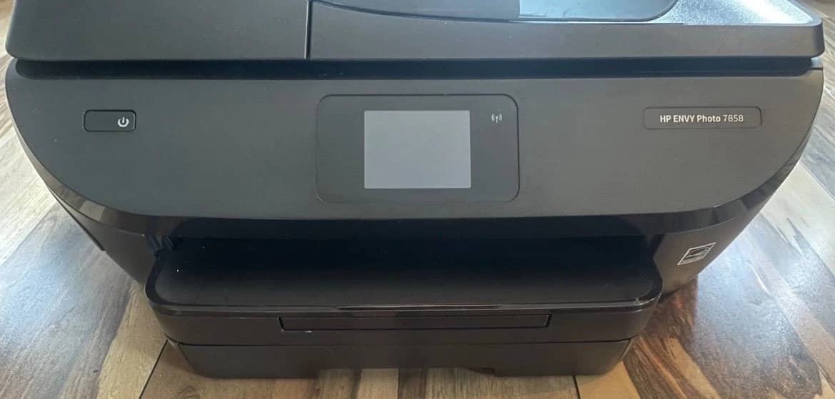HP HP Envy 7858 Printers Black Used - Good