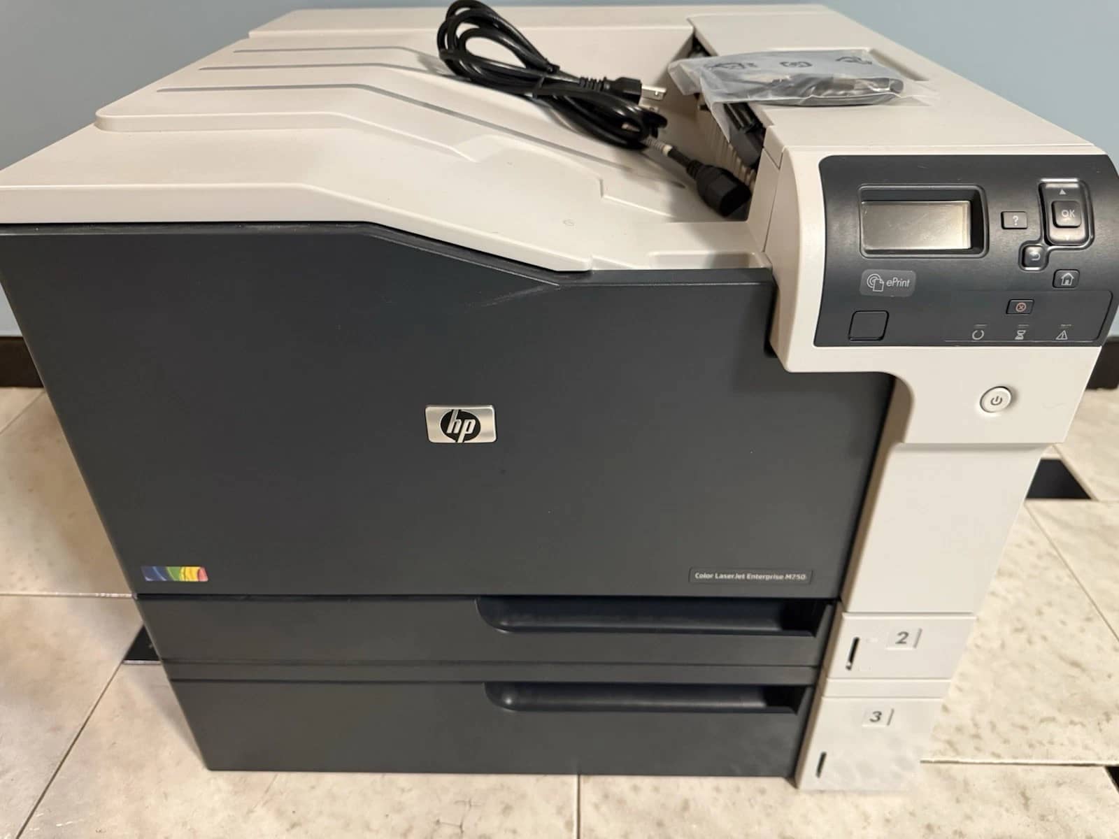 HP M750n Printers New