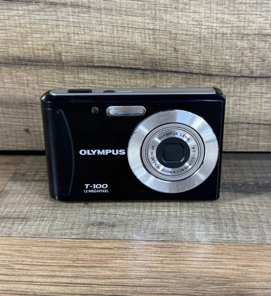 OM SYSTEM T-100 Digital Cameras Blue New Body Only