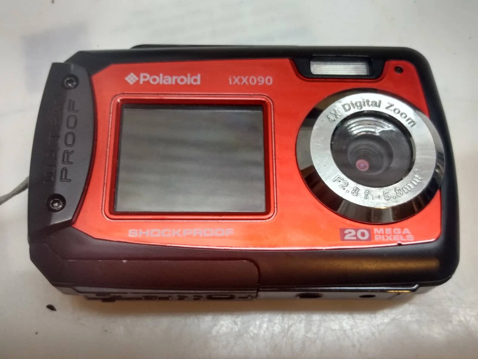 Polaroid IXX090 Digital Cameras Red Used - Good Body Only