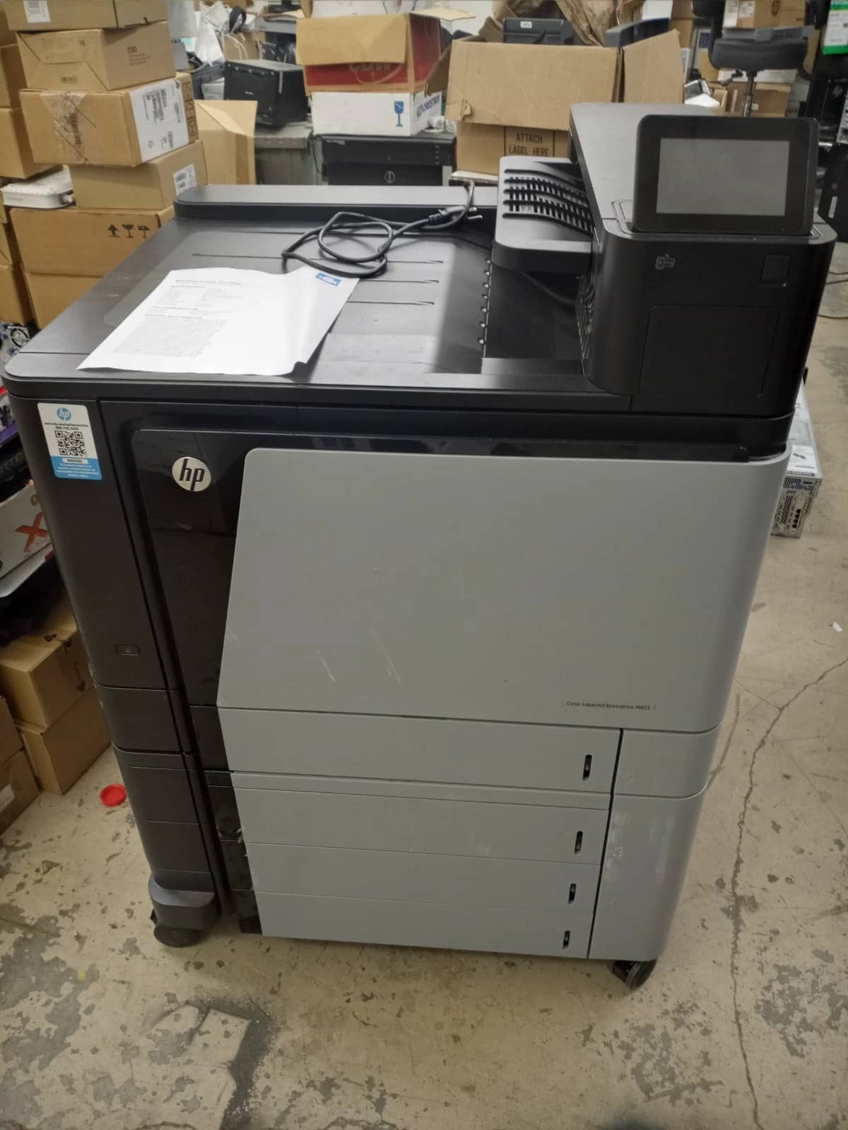 HP M855xh Printers Refurbished - Excellent