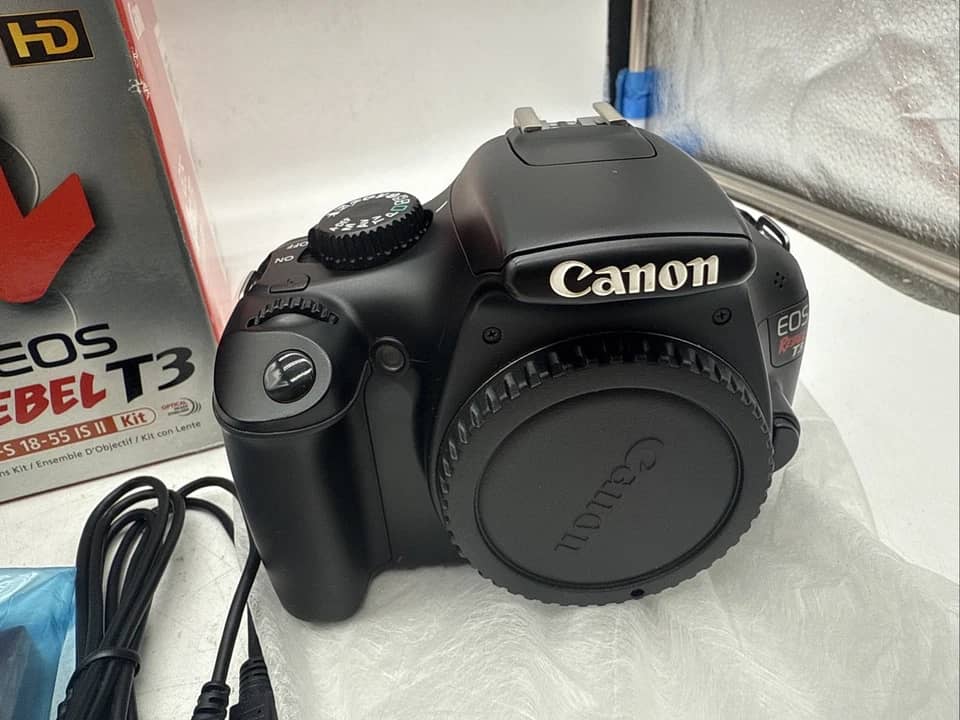 Canon EOS Rebel T3 Digital Cameras Black New Body Only