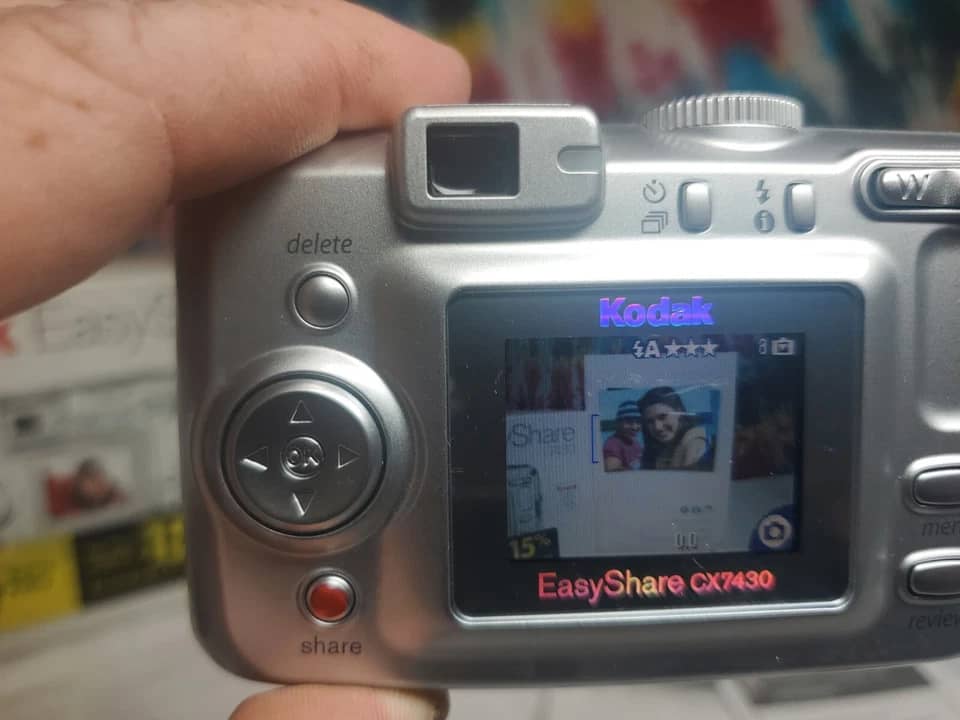 Kodak cx7430 Digital Cameras Silver Used - Good Body Only