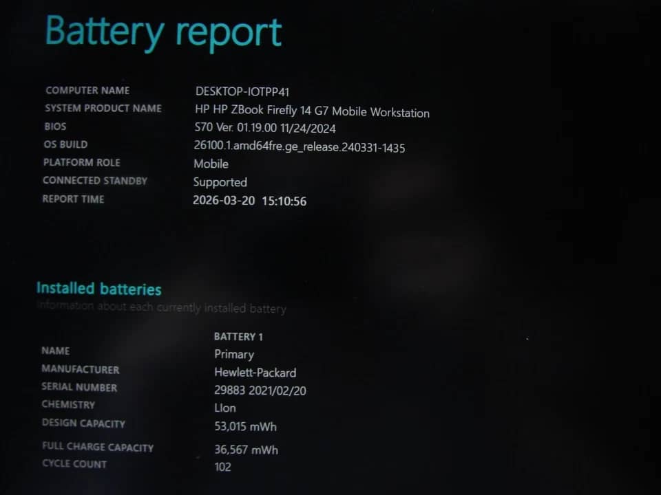 HP ZBook Firefly G7 Computers