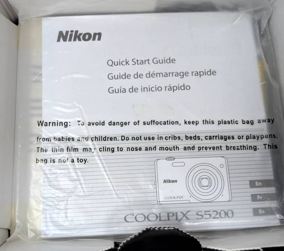 Nikon COOLPIX S5200 Digital Cameras Black New Body Only