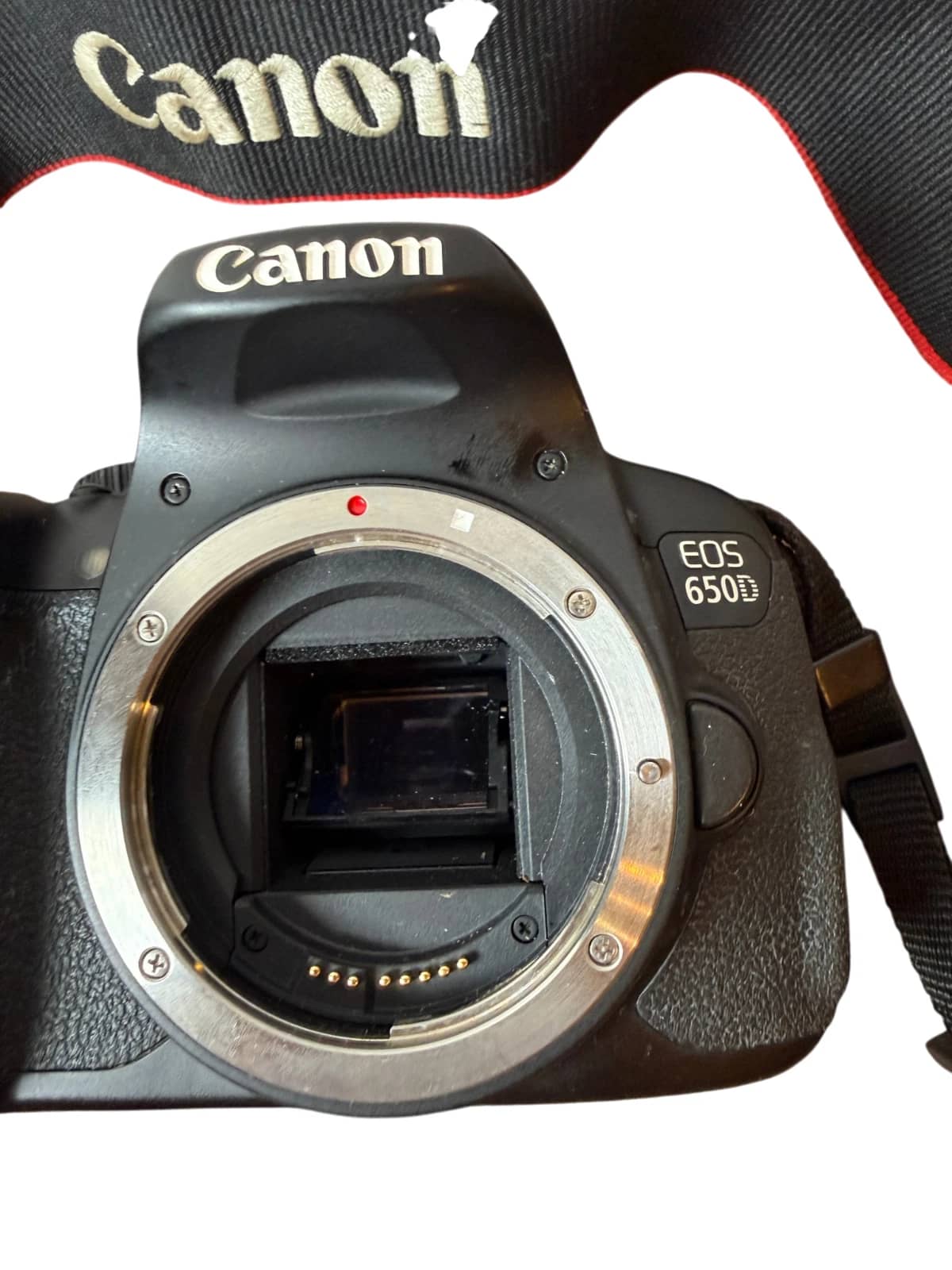 Canon EOS 650D Digital Cameras Black Used - Good Body Only