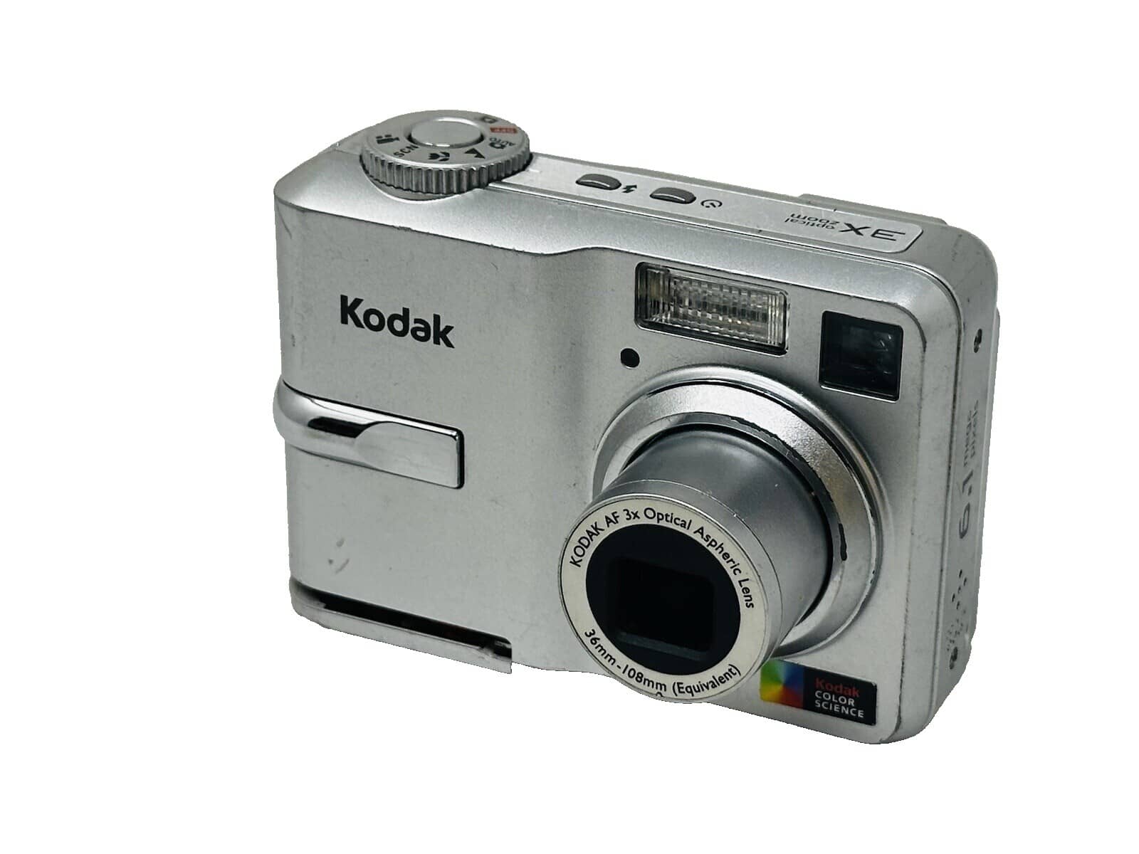 Kodak LS443 Digital Cameras Silver For parts or not working Body Only