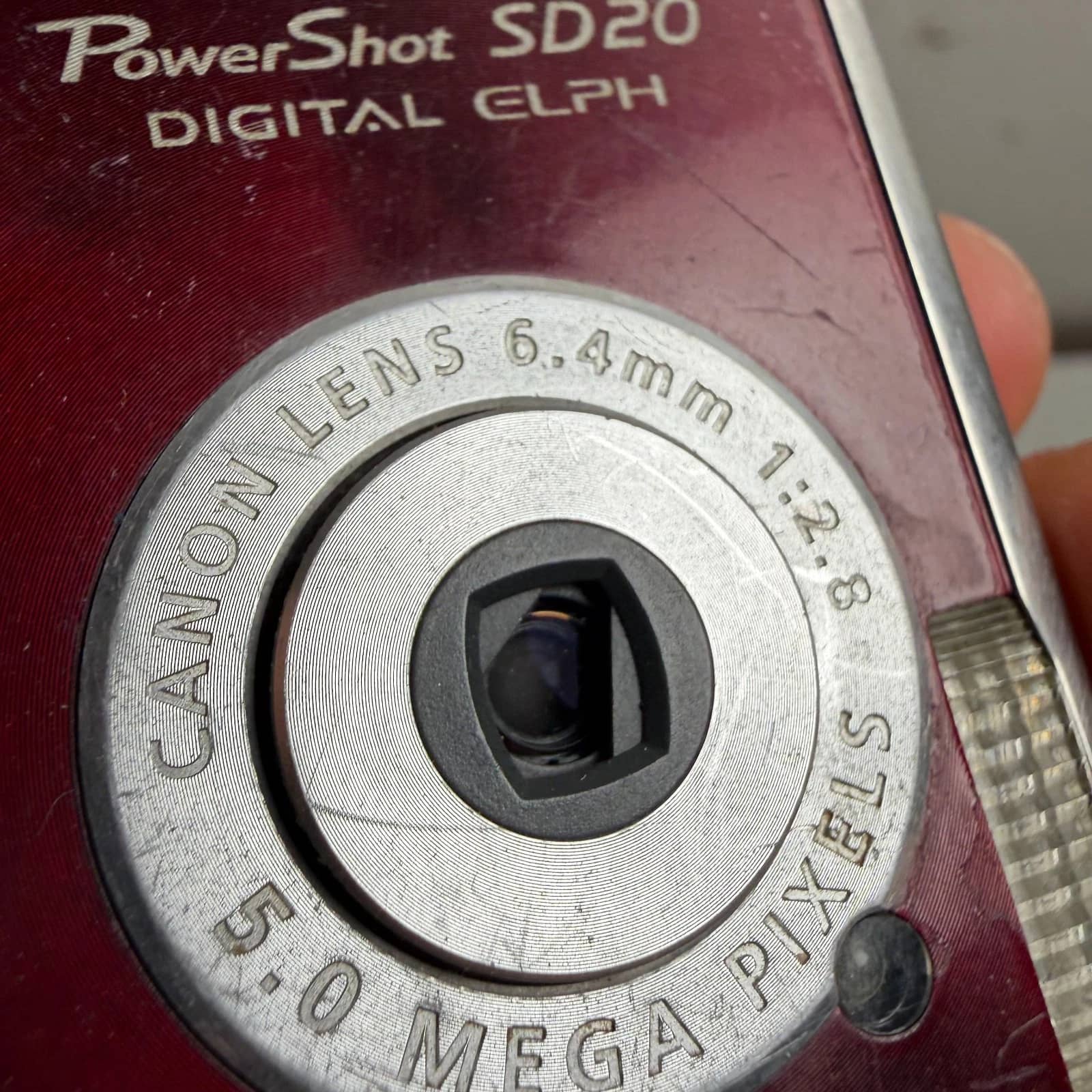 Canon PowerShot SD20 Digital Cameras Silver Used - Good Body Only