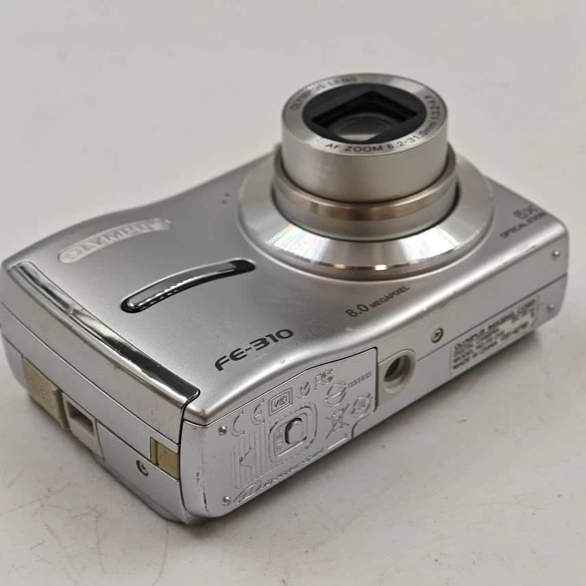 OM SYSTEM fe-310 Digital Cameras Silver New Body Only