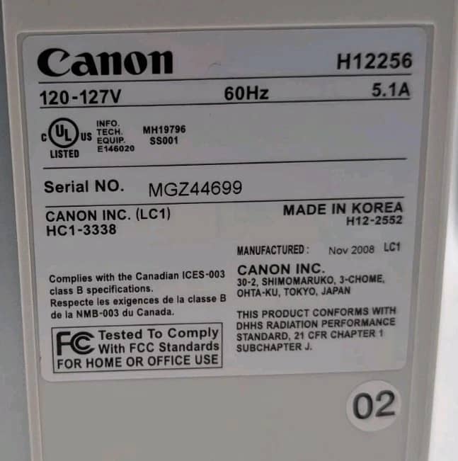 Canon Imageclass D340 Printers New