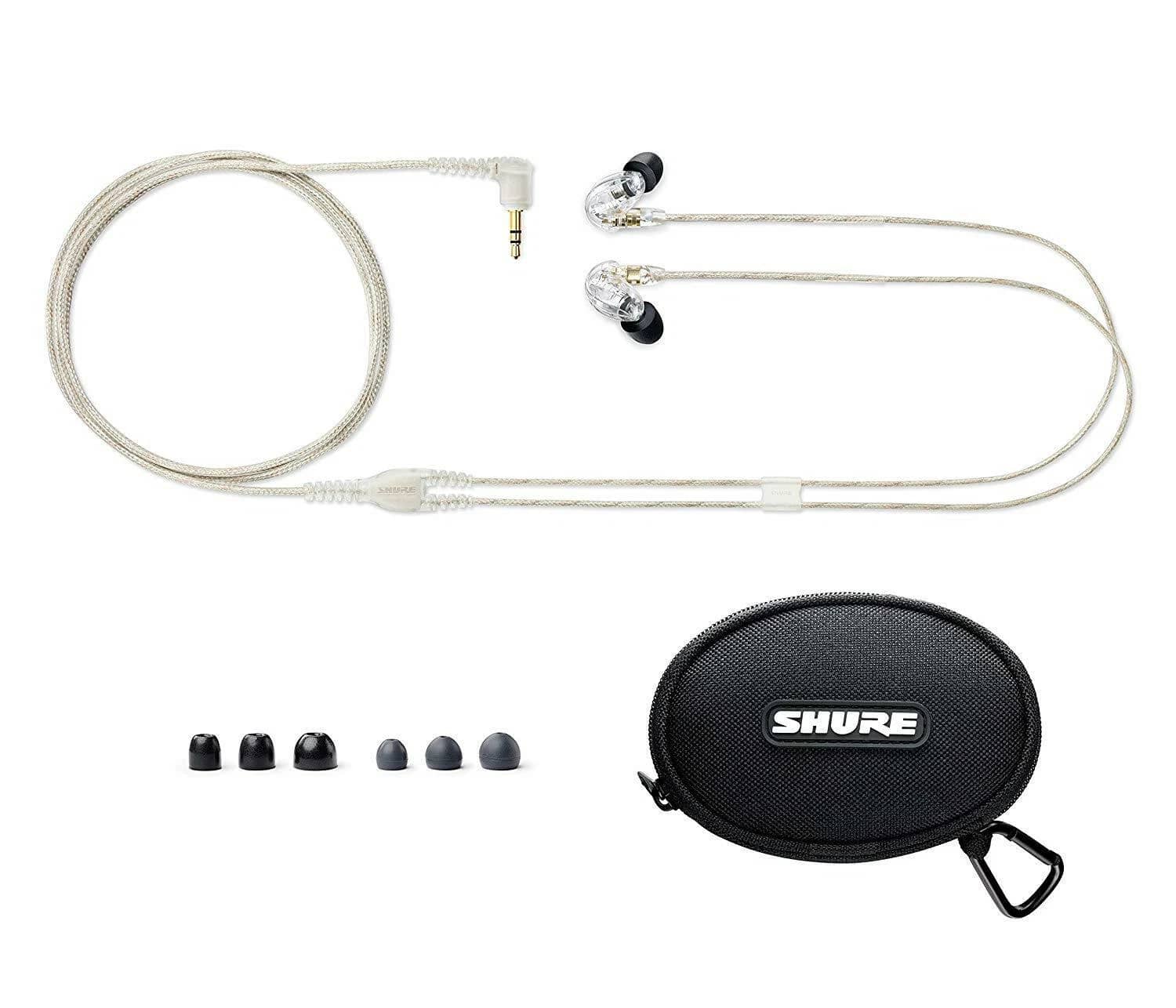 Shure SE215-CL-A Headphones & Earbuds Transparent New