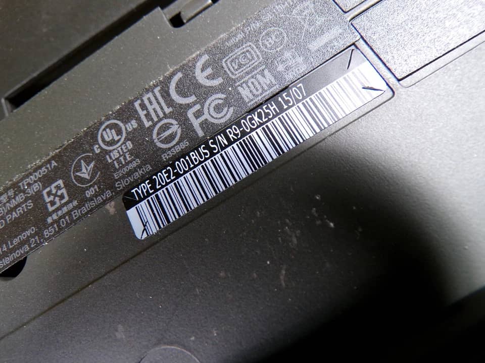 Lenovo ThinkPad W550s Computers