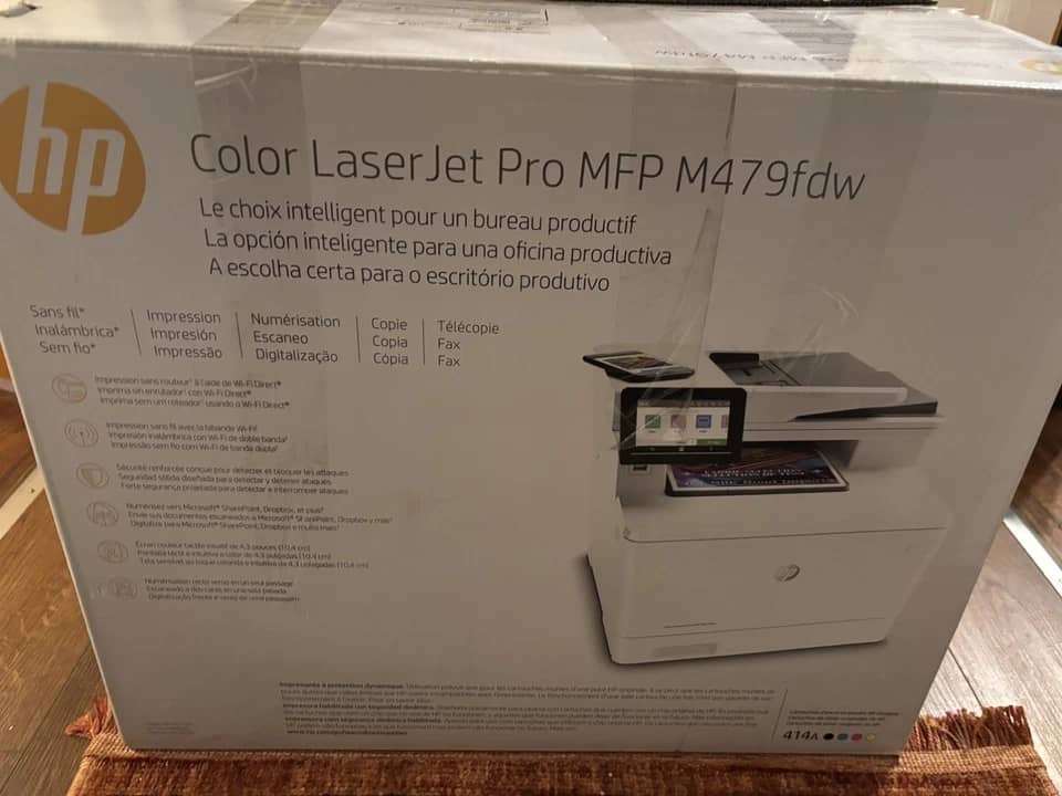 HP MFP M479fdw Printers New