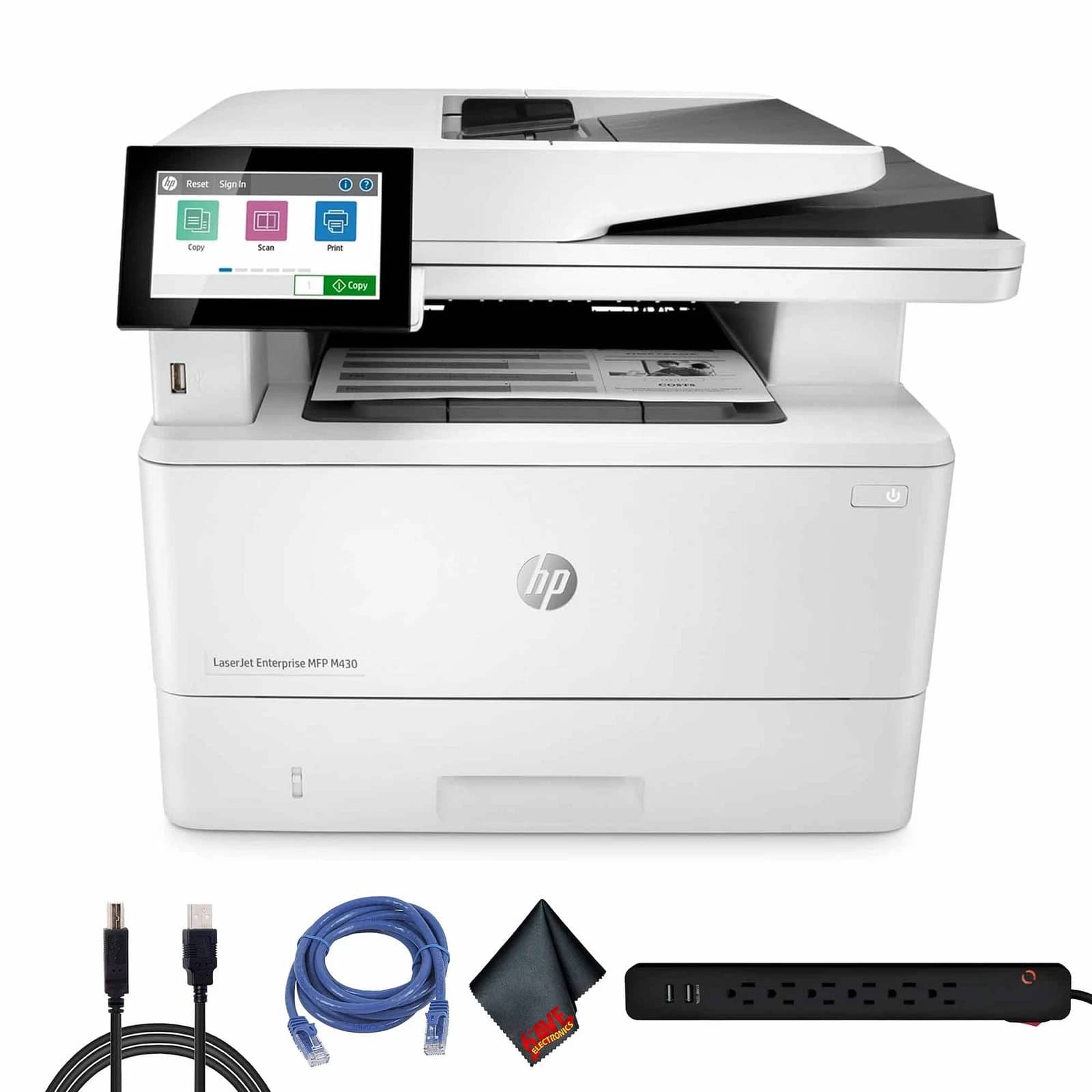 HP HP LaserJet Enterprise MFP M430f Printers Black New