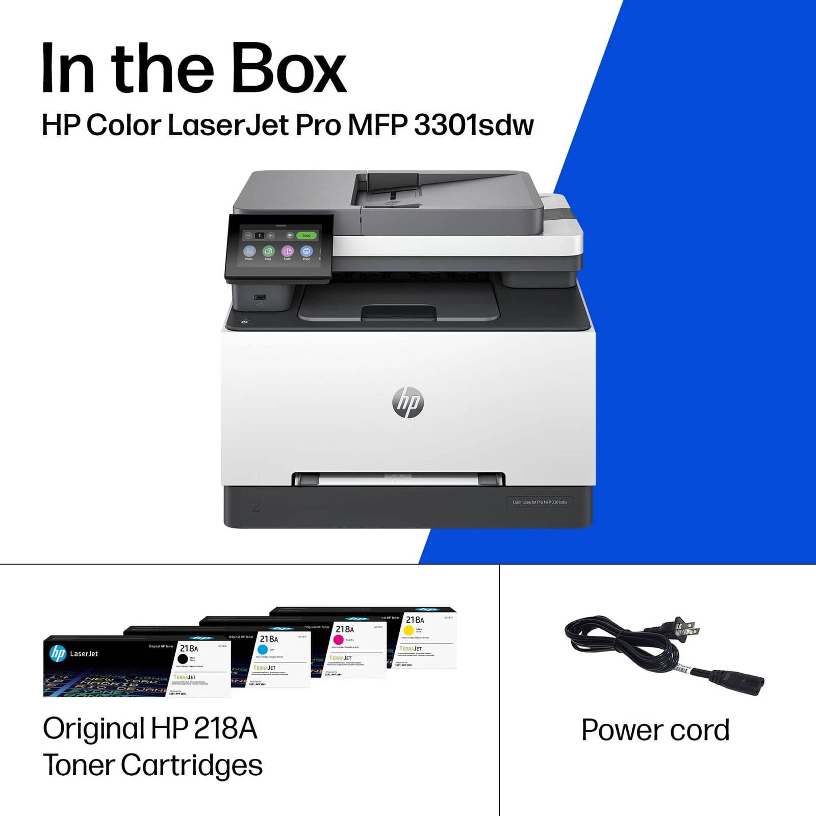 HP LaserJet Pro MFP 3301sdw Printers New