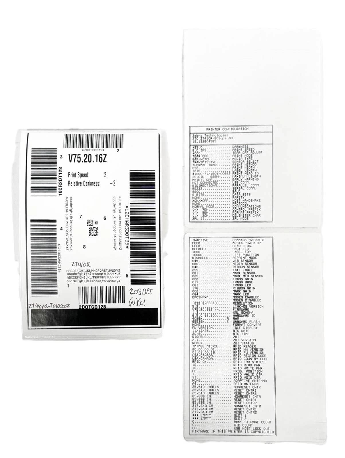 Zebra ZT410R Printers Used - Good