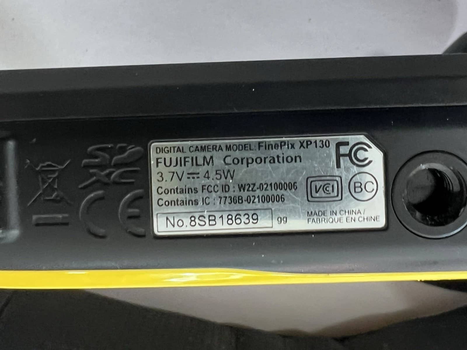 Fujifilm FinePix XP130 Digital Cameras Yellow New Body Only