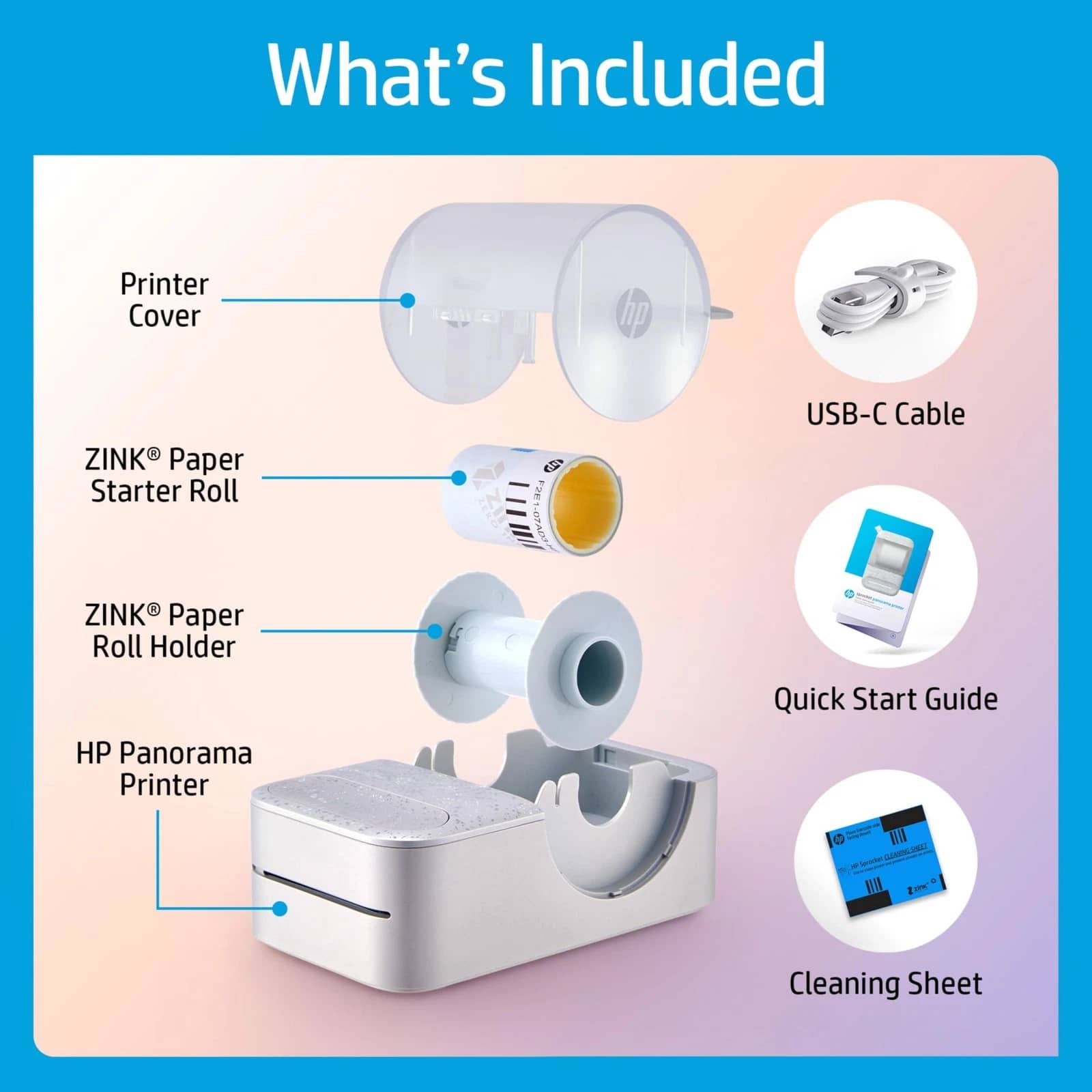 HP AMZHPPANK2W Printers New