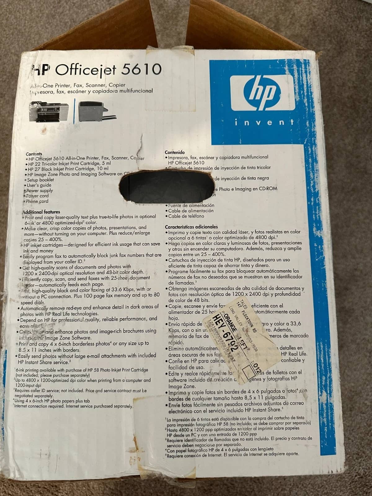 HP 5610 Printers Open-Box Excellent