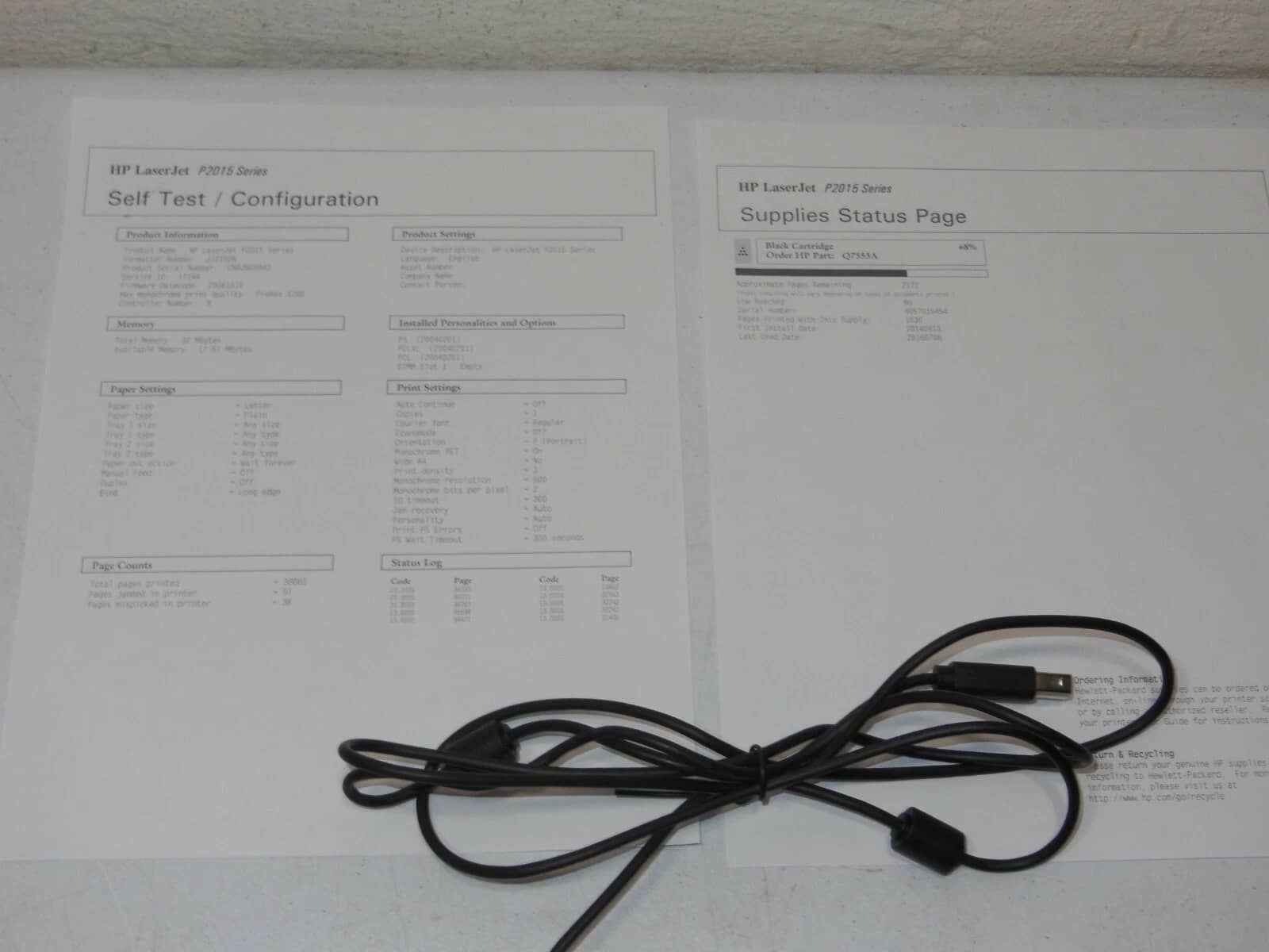 HP P2015d Printers Refurbished - Excellent