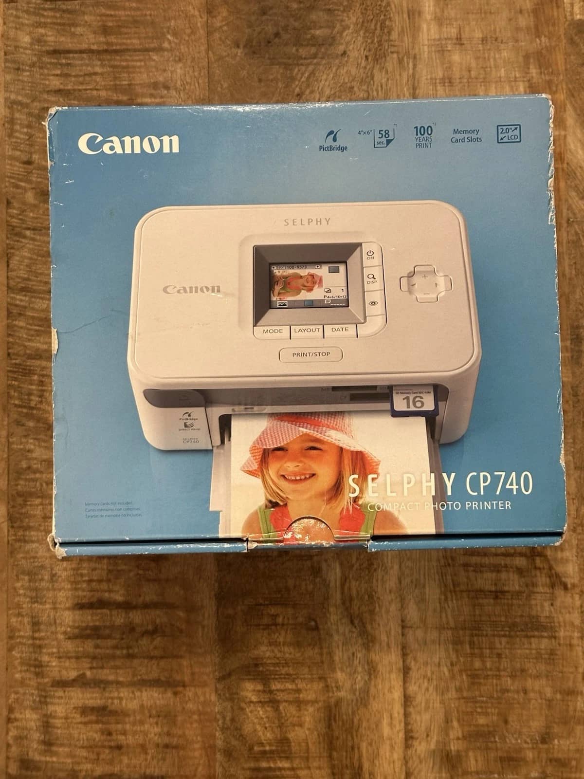 Canon Selphy CP740 Printers New