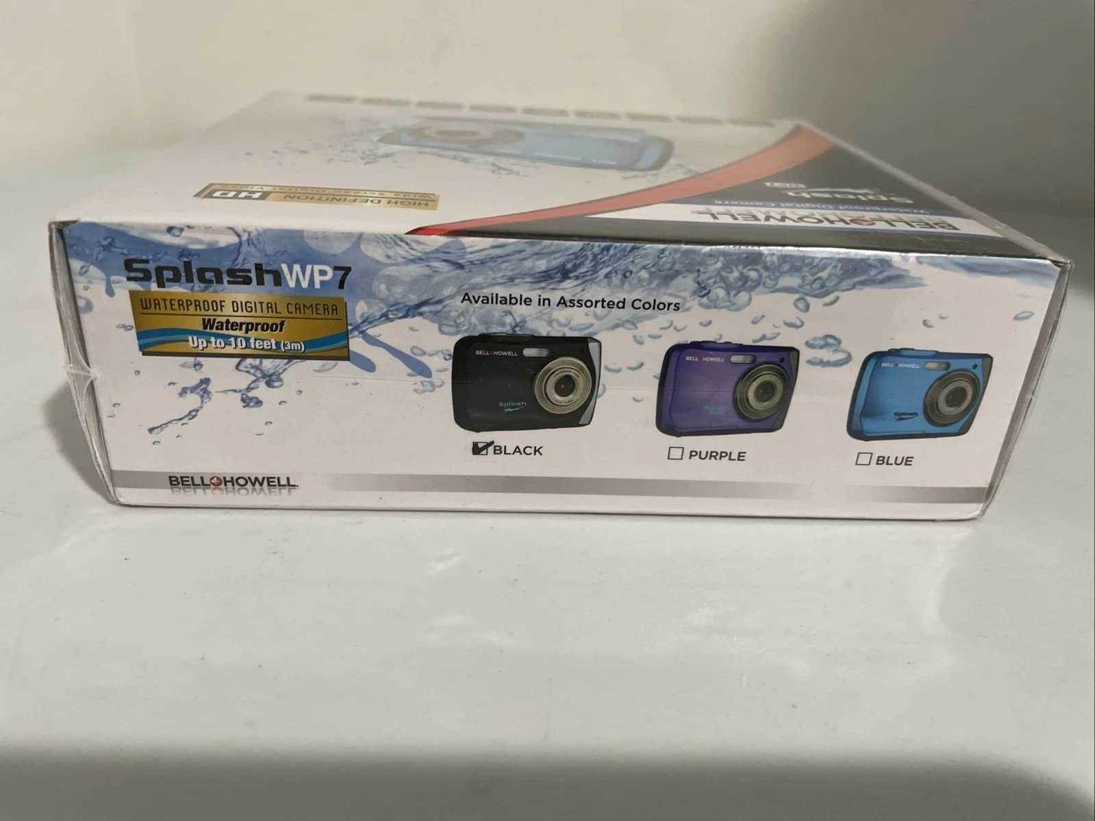 Bell+Howell WP7 Splash Digital Cameras Black New Body Only