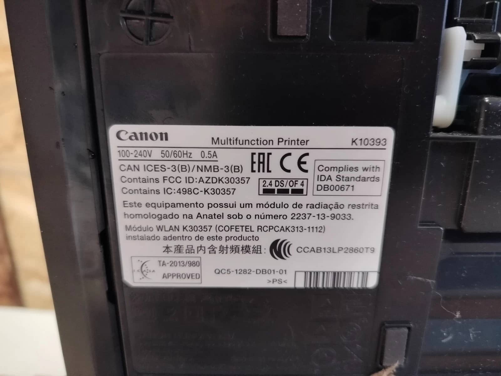 Canon PIXMA MG3550 Printers For parts or not working