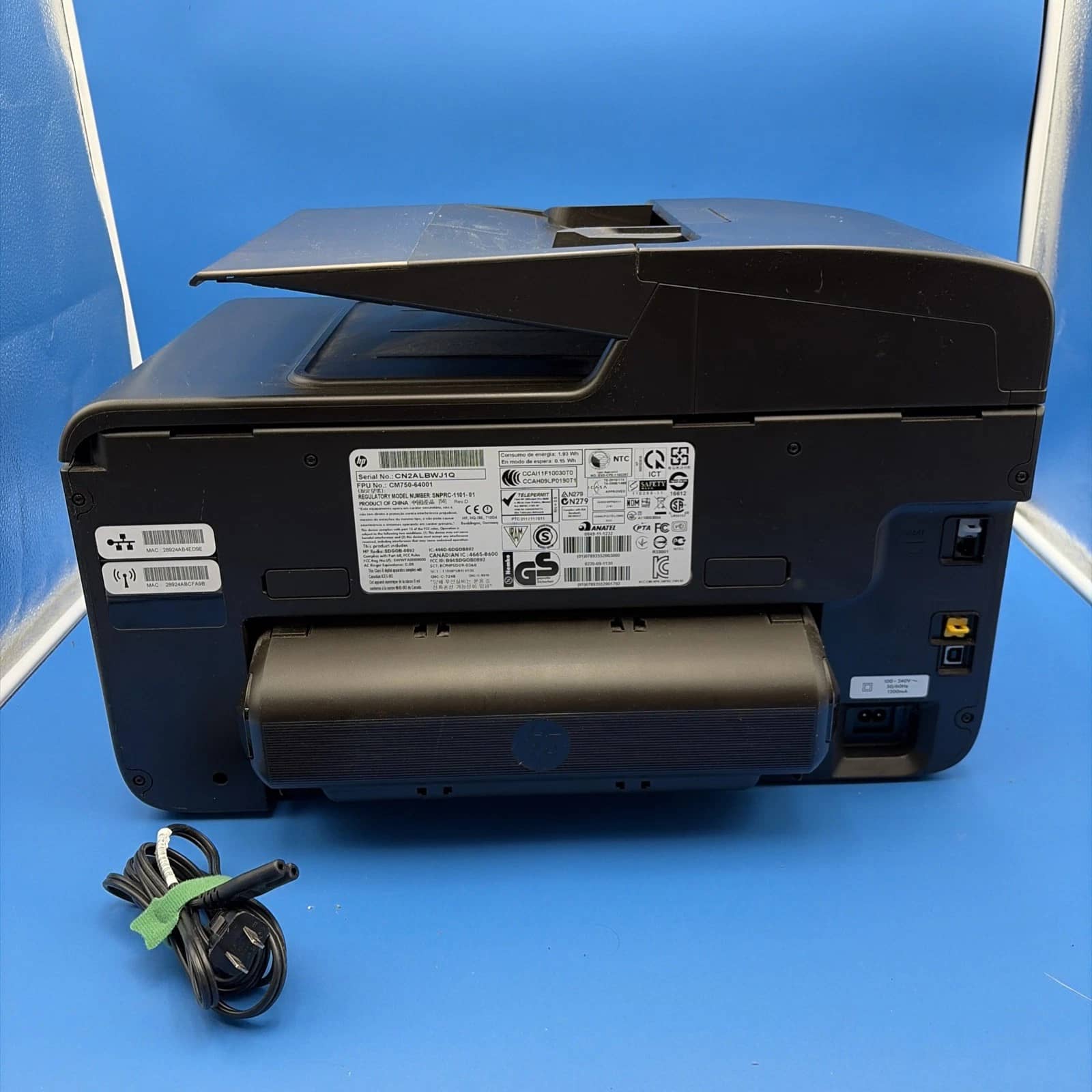 HP HP OfficeJet Pro 8600 Printers Black Used - Good