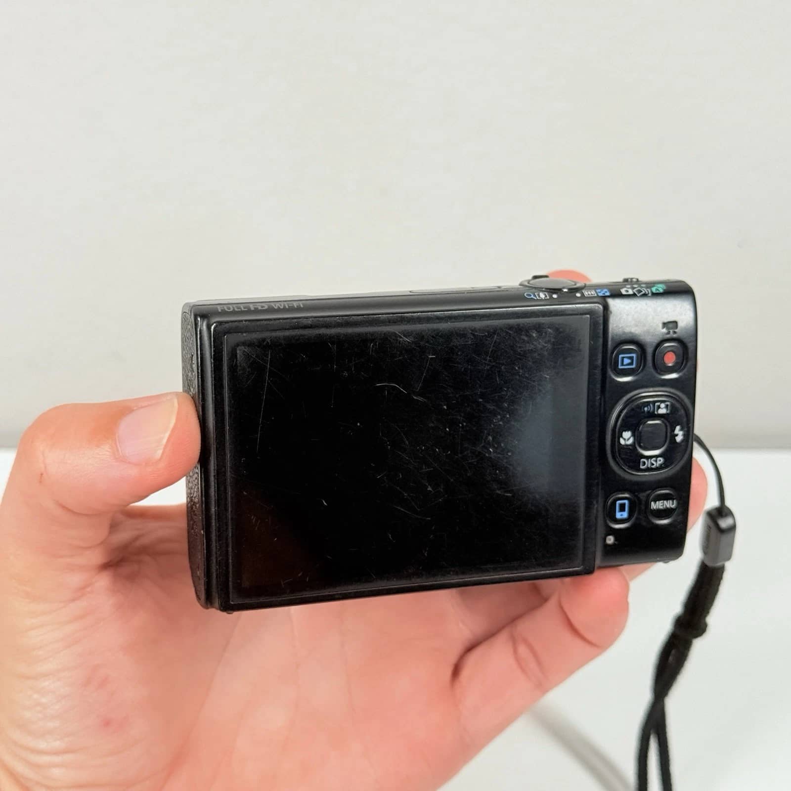 Canon PowerShot ELPH 350 HS Digital Cameras Black Used - Good Body Only