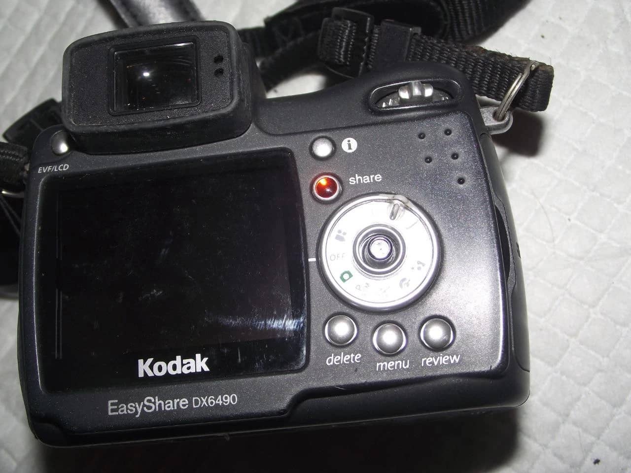 Kodak dx6490 Digital Cameras Black Used - Good Body Only