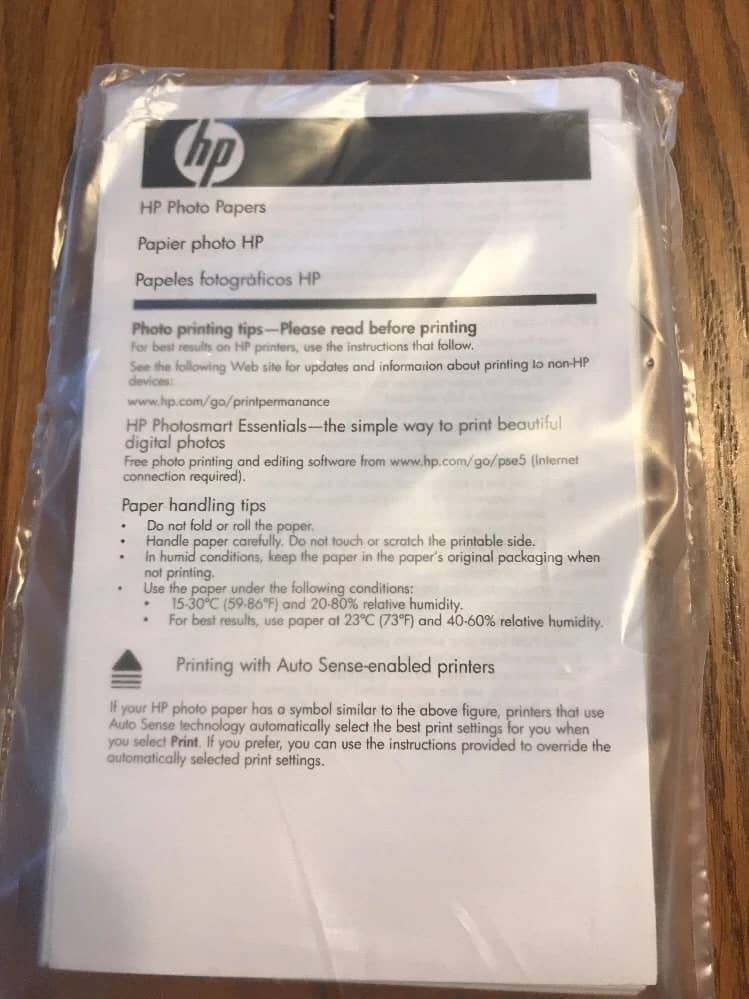 HP Instructions Printers New