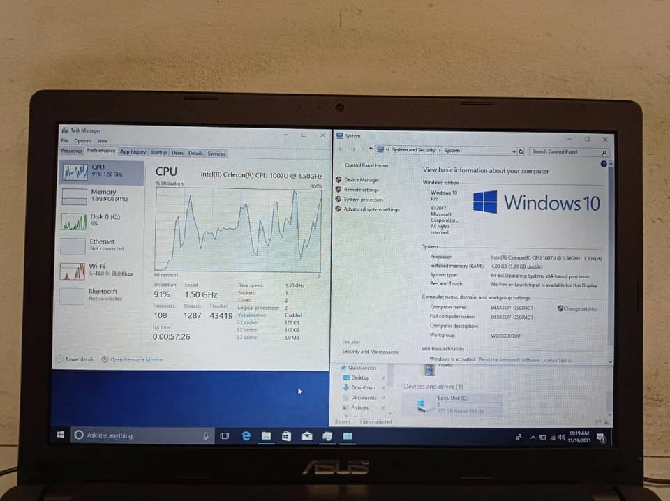 ASUS Vivobook X551C Computers