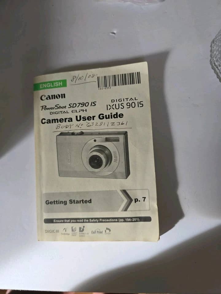 Canon PowerShot SD790IS Digital Cameras Gray New Body Only