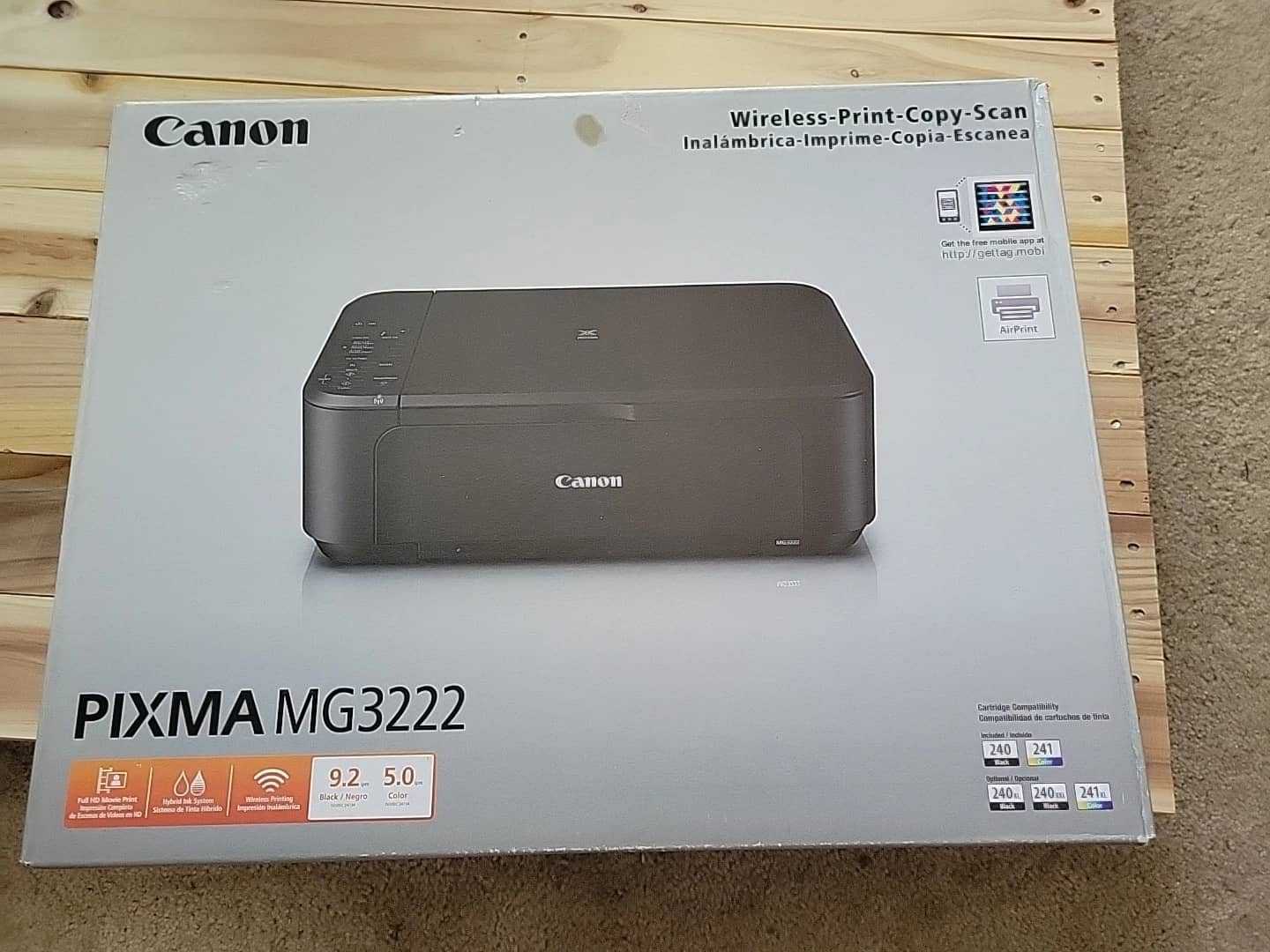 Canon Cannon Pixma MG3222 Printers Used - Good