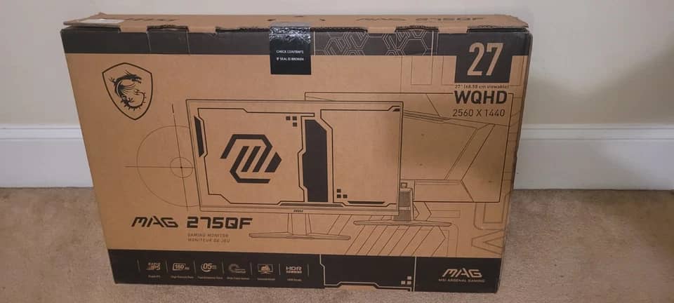 MSI MAG275QF Monitors