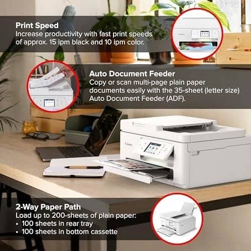 Canon PIXMA TR7820 Wireless Home Printers New