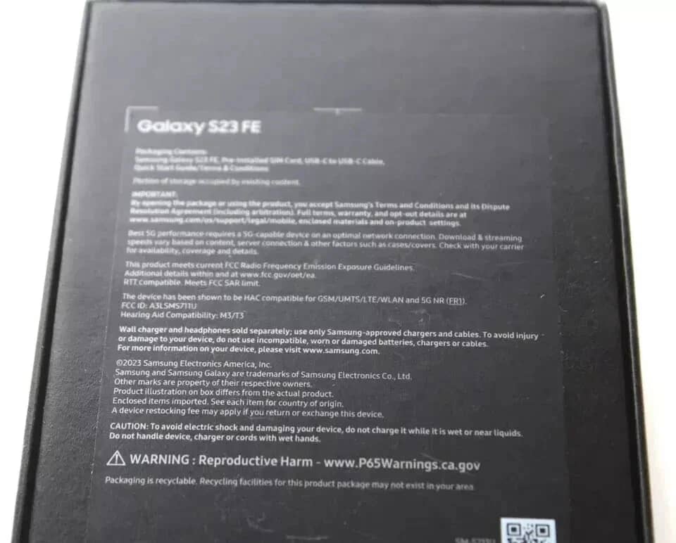 Samsung Galaxy S23 FE Cell Phones