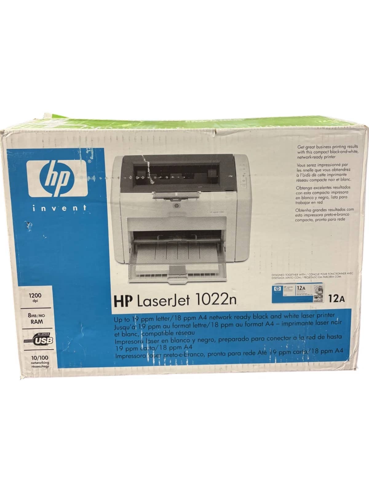 HP LaserJet 1022n Printers New
