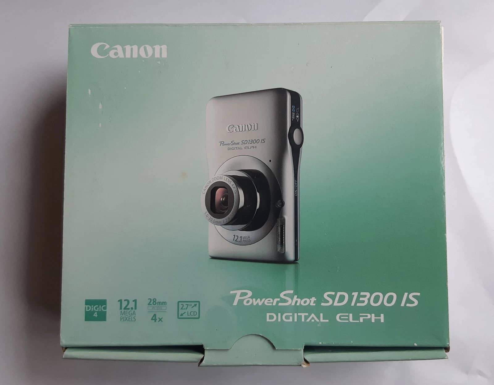Canon PowerShot SD1300 IS Digital Cameras Silver Used - Good Body Only